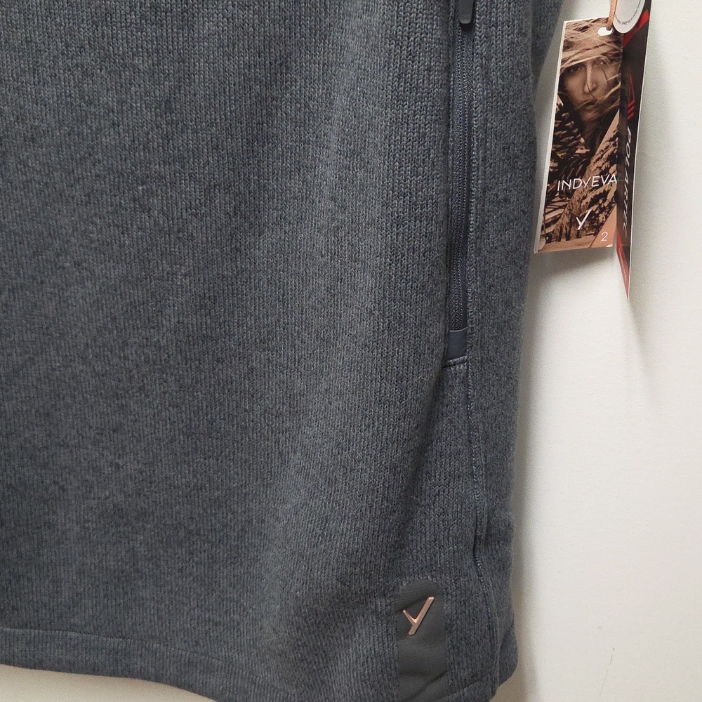 Indyeva Gray Sleeveless Cowl Neck Sweater Dress/Tunic - Picture 5 of 5